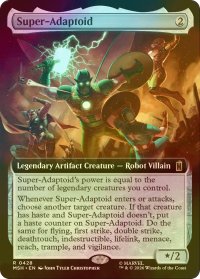 [FOIL] スーパーアダプトイド/Super-Adaptoid (拡張アート版) 【英語版】 [MSH-灰R]