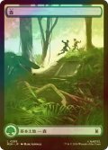 [FOIL] 森/Forest No.285 (全面アート版) 【日本語版】 [MSH-土地C]