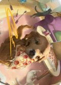 ピザ犬ラッキー/Lucky the Pizza Dog No.044 (箔押し版) 【日本語】 [MSH-アート]