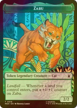 画像2: [FOIL] レッドウィング/REDWING & ザブー/ZABU 【英語版】 [MSH-トークン]