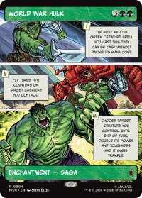 ワールド・ウォー・ハルク/World War Hulk (ショーケース版) 【英語版】 [MSH-緑R]