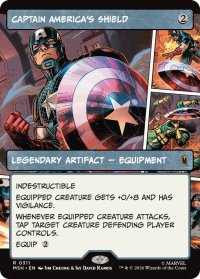キャプテン・アメリカの盾/Captain America's Shield (ショーケース版) 【英語版】 [MSH-灰R]