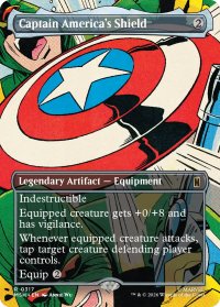 キャプテン・アメリカの盾/Captain America's Shield (全面アート版) 【英語版】 [MSH-灰R]