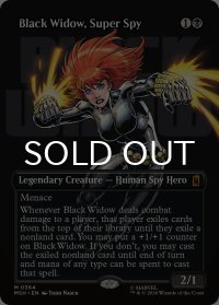 スーパースパイ、ブラック・ウィドウ/Black Widow, Super Spy No.364 (全面アート版) 【英語版】 [MSH-黒MR]