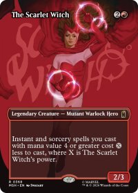 スカーレット・ウィッチ/The Scarlet Witch (全面アート版) 【英語版】 [MSH-赤R]