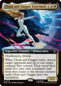 絡み合う絆、クロークとダガー/Cloak and Dagger, Entwined (拡張アート版) 【英語版】 [MSH-金R]