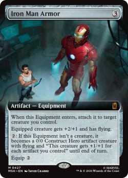 画像1: アイアンマン・アーマー/Iron Man Armor (拡張アート版) 【英語版】 [MSH-灰MR]