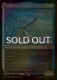 [FOIL] 空を放浪するもの、ヨーリオン/Yorion, Sky Nomad (エッチング仕様・海外産ブースター版) 【英語版】 [MUL-金R]