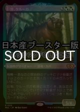 [FOIL] 巨智、ケルーガ/Keruga, the Macrosage ● (エッチング仕様・日本産ブースター版) 【日本語版】 [MUL-金R]