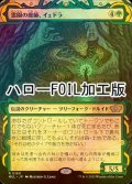 [FOIL] 霊園の庭師、イェドラ/Yedora, Grave Gardener (ハロー仕様) 【日本語版】 [MUL-緑R]