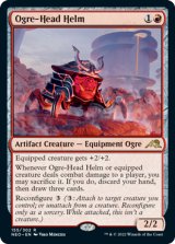 大峨頭の兜/Ogre-Head Helm 【英語版】 [NEO-赤R]