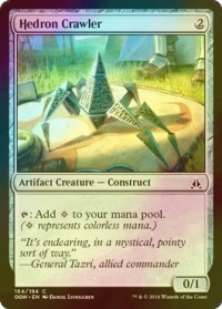 [FOIL] 面晶体の這行器/Hedron Crawler 【英語版】 [OGW-灰C]