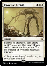 ファイレクシアの再誕/Phyrexian Rebirth 【英語版】 [ONC-白R]