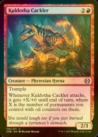[FOIL] カルドーサの哄笑者/Kuldotha Cackler 【英語版】 [ONE-赤C]
