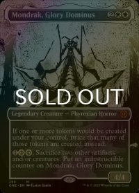 [FOIL] 栄光のドミヌス、モンドラク/Mondrak, Glory Dominus No.299 (全面アート・海外産ブースター版) 【英語版】 [ONE-白MR]