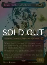 [FOIL] 球層の追跡者、エズーリ/Ezuri, Stalker of Spheres No.317 (全面アート・海外産ブースター版) 【英語版】 [ONE-金R]