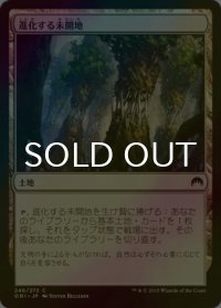 [FOIL] 進化する未開地/Evolving Wilds 【日本語版】 [ORI-土地C]