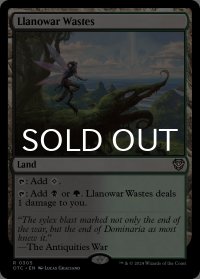ラノワールの荒原/Llanowar Wastes 【英語版】 [OTC-土地R]