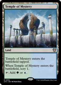 神秘の神殿/Temple of Mystery 【英語版】 [OTC-土地R]
