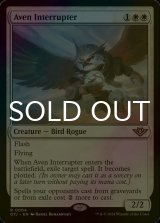 [FOIL] エイヴンの阻む者/Aven Interrupter 【英語版】 [OTJ-白R]