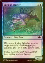 [FOIL] 泉の飛沫散らし/Spring Splasher 【英語版】 [OTJ-青C]