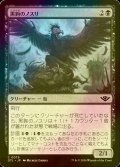 [FOIL] 黒鉤のノスリ/Blacksnag Buzzard 【日本語版】 [OTJ-黒C] *詳細要確認