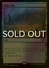 [FOIL] 秘密の中庭/Concealed Courtyard 【日本語版】 [OTJ-土地R]