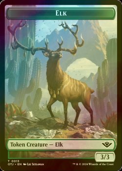 画像1: [FOIL] 大鹿/ELK 【英語版】 [OTJ-トークン]