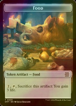 画像1: [FOIL] 食物/FOOD 【英語版】 [OTP-トークン]