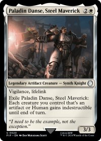 ブラザーフッドの異端者、パラディン・ダンス/Paladin Danse, Steel Maverick 【英語版】 [PIP-白U] *詳細要確認