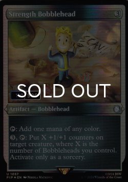 画像1: [FOIL] ストレングスのボブルヘッド/Strength Bobblehead (シリアル110/500) 【英語版】 [PIP-灰U]