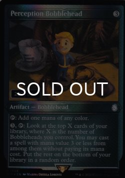 画像1: [FOIL] パーセプションのボブルヘッド/Perception Bobblehead (シリアル227/500) 【英語版】 [PIP-灰U]