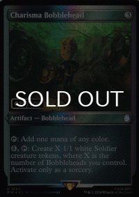 [FOIL] カリスマのボブルヘッド/Charisma Bobblehead (シリアル029/500) 【英語版】 [PIP-灰U]