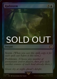 [FOIL] ラッドストーム/Radstorm No.037 【英語版】 [PIP-青R]
