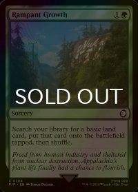 [FOIL] 不屈の自然/Rampant Growth No.204 【英語版】 [PIP-緑C]