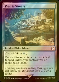 [FOIL] 大草原の川/Prairie Stream No.280 【英語版】 [PIP-土地R]