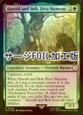 [FOIL] 最初のニューメン、ハロルドとボブ/Harold and Bob, First Numens No.606 (サージ仕様) 【英語版】 [PIP-緑R]