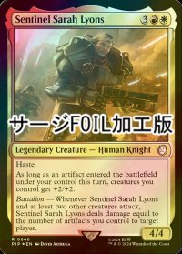 [FOIL] センチネル、サラ・リオンズ/Sentinel Sarah Lyons No.646 (サージ仕様) 【英語版】 [PIP-金R]