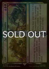 [FOIL] 採取 + 最終/Find + Finality No.744 (サージ仕様) 【英語版】 [PIP-金R]