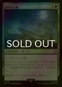 [FOIL] 肥沃な大地/Fertile Ground No.198 【日本語版】 [PIP-緑C]