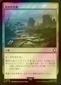 [FOIL] 灰のやせ地/Ash Barrens No.253 【日本語版】 [PIP-土地C]
