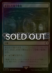 [FOIL] 水没した地下墓地/Drowned Catacomb No.790 (サージ仕様) 【日本語版】 [PIP-土地R]