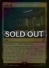 [FOIL] 祖先の道/Path of Ancestry No.807 (サージ仕様) 【日本語版】 [PIP-土地C]