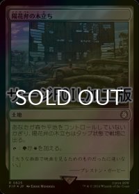 [FOIL] 陽花弁の木立ち/Sunpetal Grove No.825 (サージ仕様) 【日本語版】 [PIP-土地R]