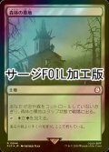 [FOIL] 森林の墓地/Woodland Cemetery No.844 (サージ仕様) 【日本語版】 [PIP-土地R]