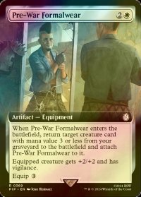 [FOIL] 戦前の正装/Pre-War Formalwear No.369 (拡張アート版) 【英語版】 [PIP-白R]