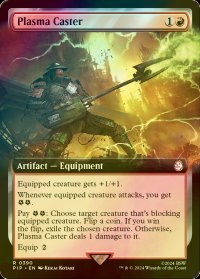 [FOIL] プラズマキャスター/Plasma Caster No.390 (拡張アート版) 【英語版】 [PIP-赤R]