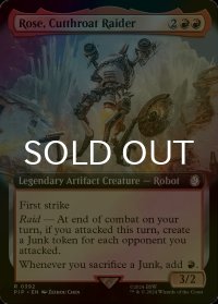 [FOIL] カットスローツのレイダー、ローズ/Rose, Cutthroat Raider No.392 (拡張アート版) 【英語版】 [PIP-赤R]