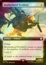 [FOIL] ブラザーフッド・ベルチバード/Brotherhood Vertibird No.431 (拡張アート版) 【英語版】 [PIP-灰R]