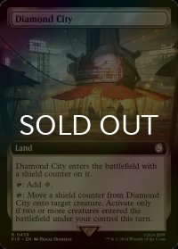 [FOIL] ダイアモンドシティ/Diamond City No.439 (拡張アート版) 【英語版】 [PIP-土地R]